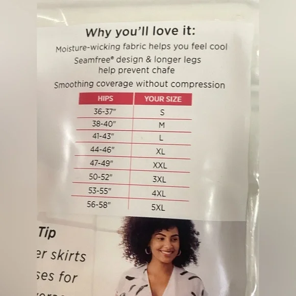 🔴 3/$12 Jockey Seamless Beige No Chafe Slipshorts! NEW! Size Medium. - Picture 9 of 9